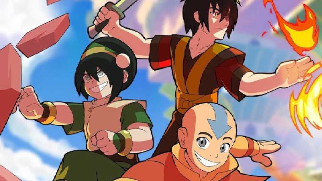 Zkrotit živly do Brawlhalla příjde Aang, Toph a Zuko