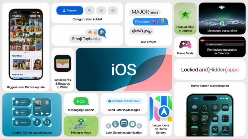 Apple představil iOS 18 pro iPhone