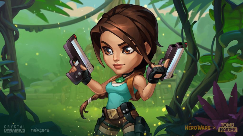 Hero Wars díky spolupráci s Tomb Raider zažívá úspěch